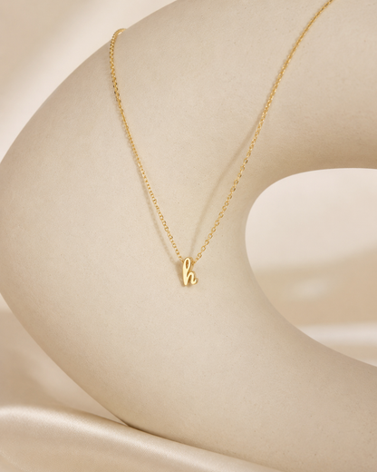 Lettre Initial Necklace