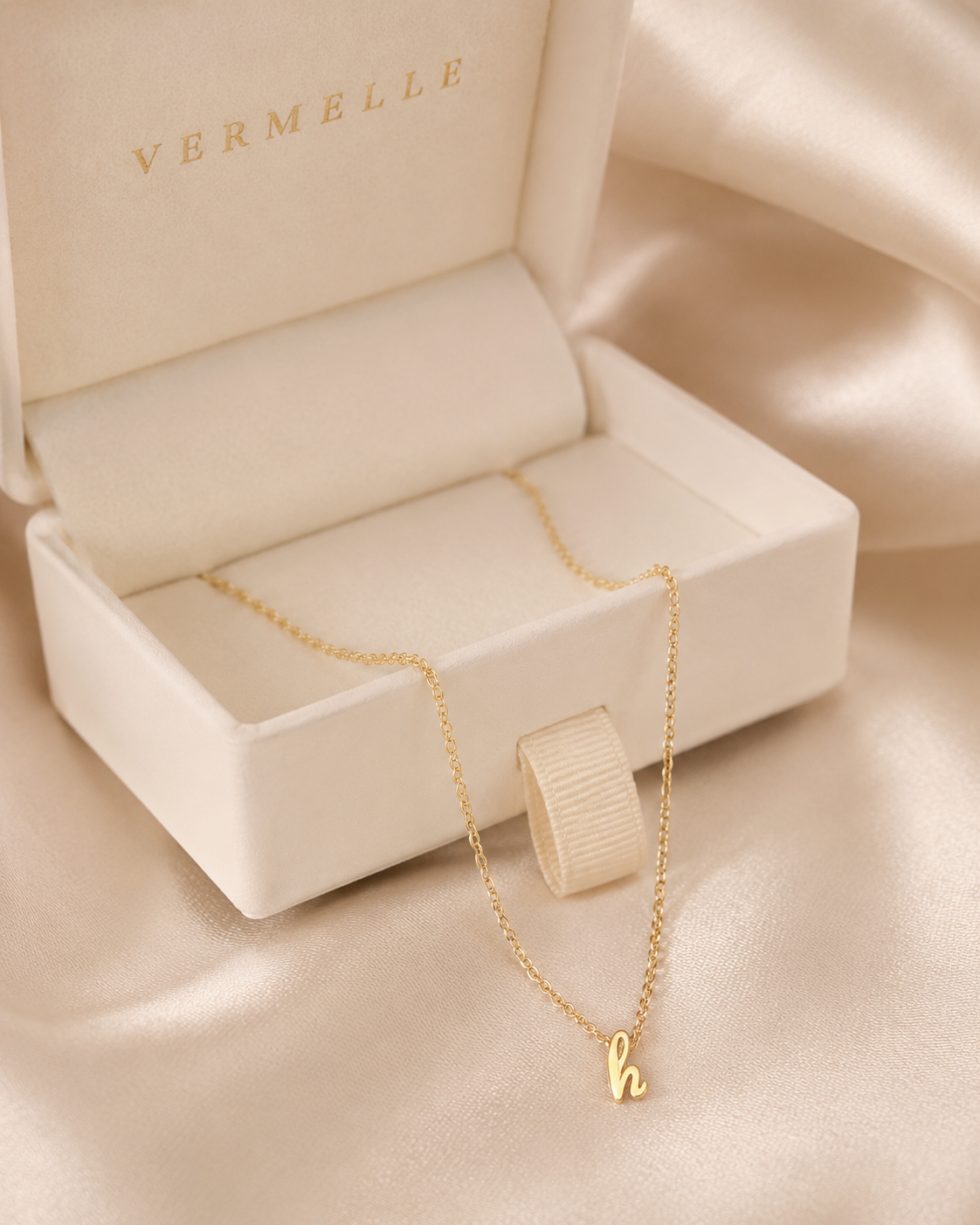 Lettre Initial Necklace