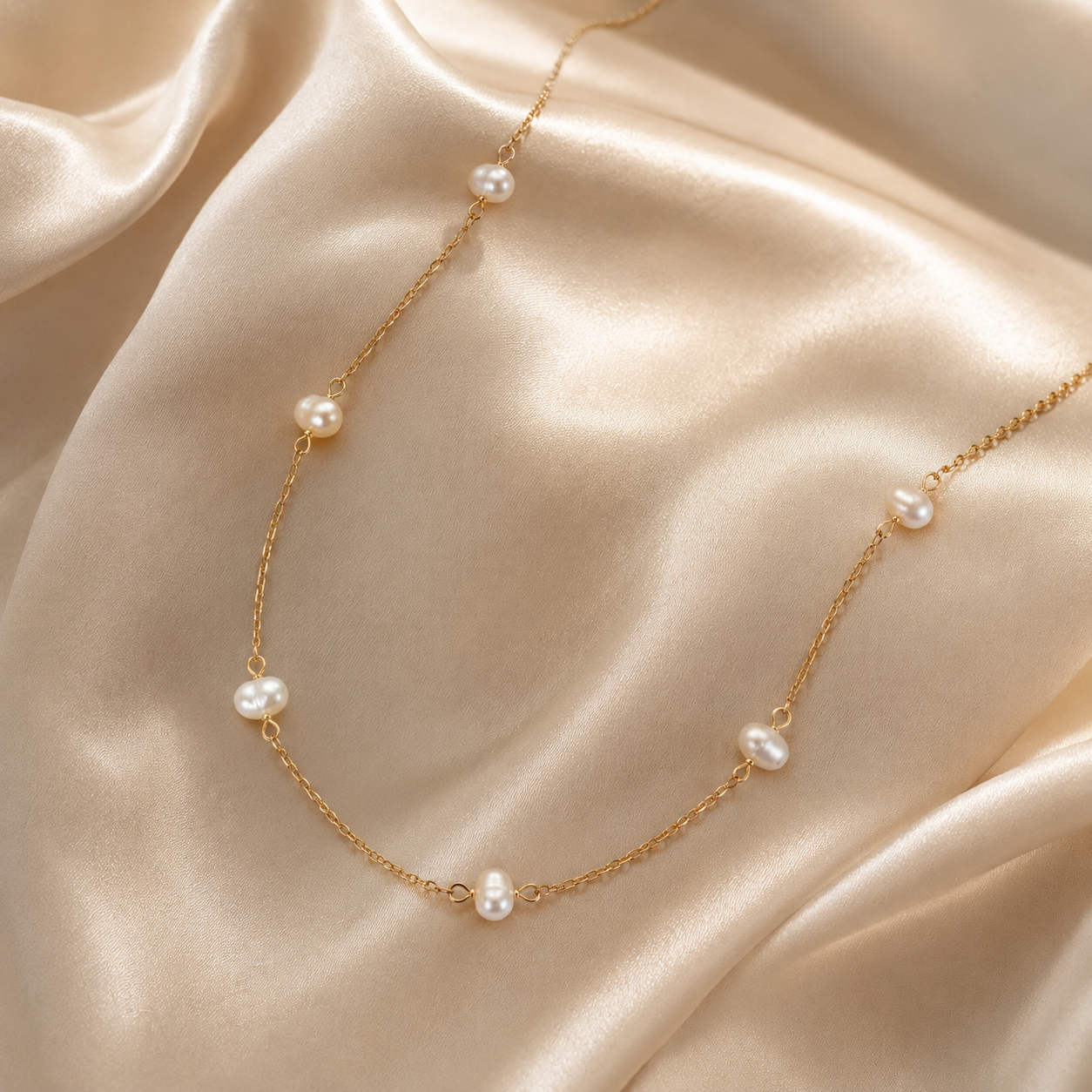 Ondee Baroque Pearl Necklace