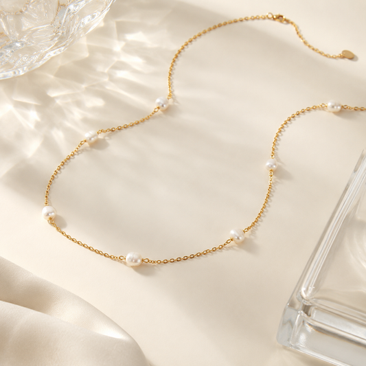Ondee Baroque Pearl Necklace