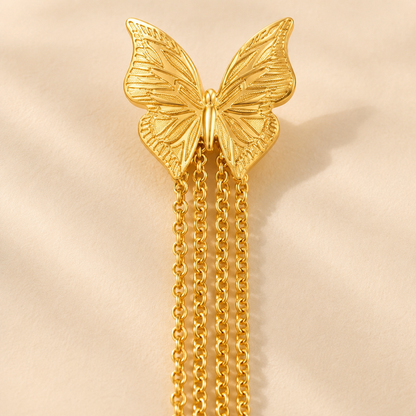 Papillon Tassel Drop Earrings