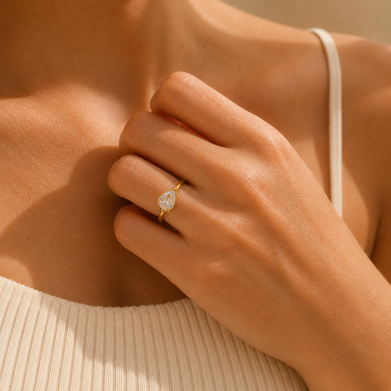 Goutte Droplet Ring