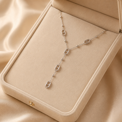 Lumi Lariat Drop Necklace