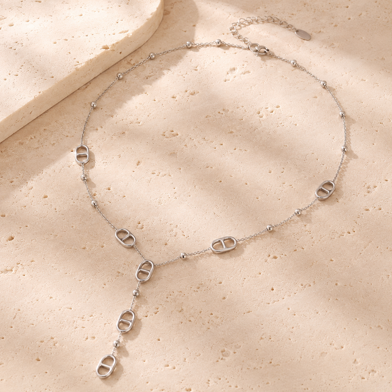 Lumi Lariat Drop Necklace