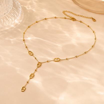 Lumi Lariat Drop Necklace