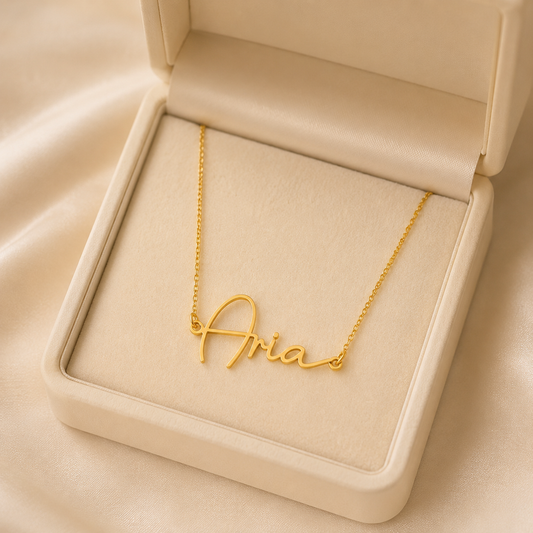 Aria Personalised Name Necklace