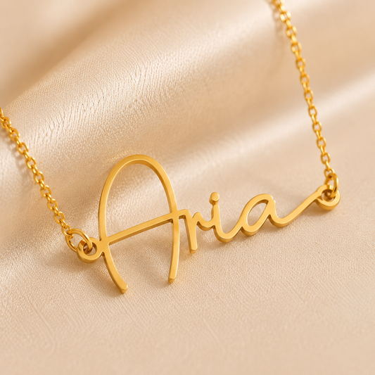 Aria Personalised Name Necklace