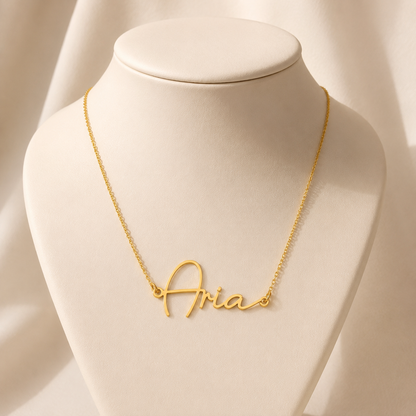 Aria Personalised Name Necklace
