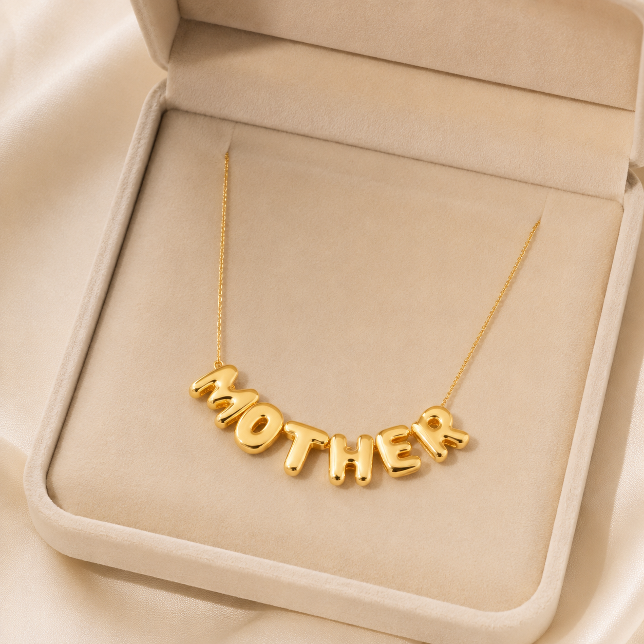 Cloud Bubble Name Necklace
