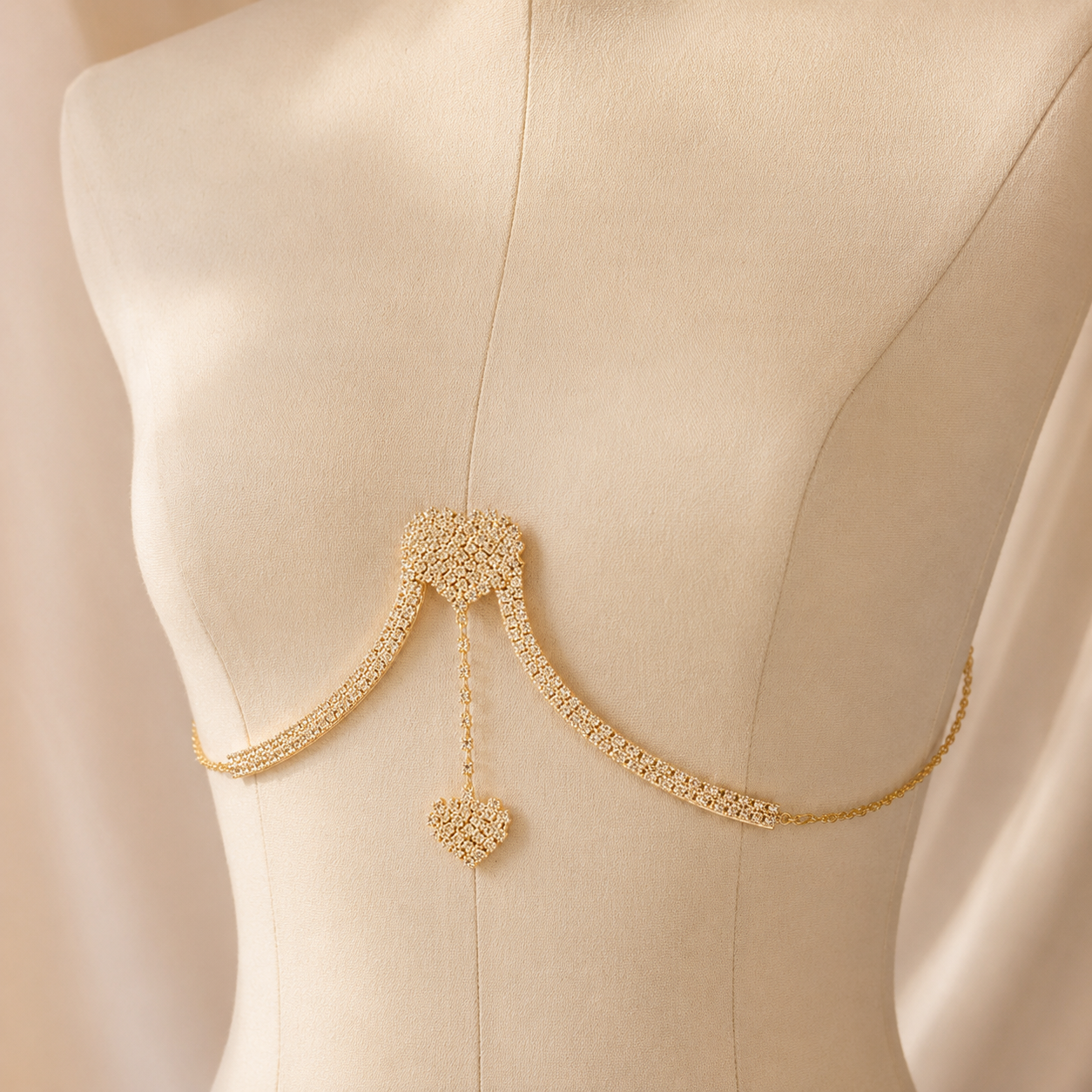 Aphrodite Heart Body Harness