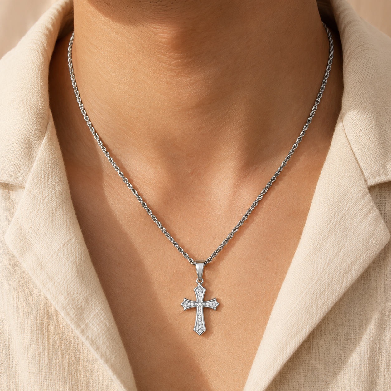 Faith Cross Necklace