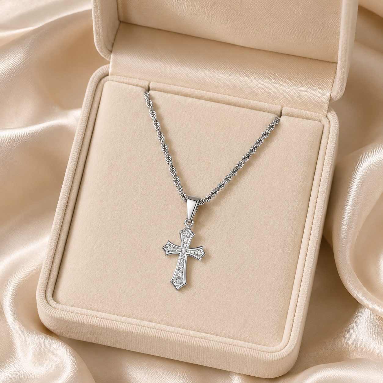 Faith Cross Necklace