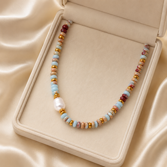 Fleur Freshwater Pearl Necklace