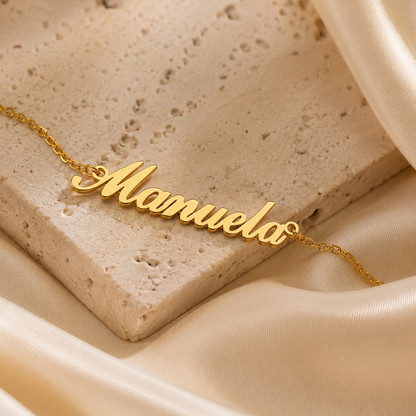 Léa Initial Anklet
