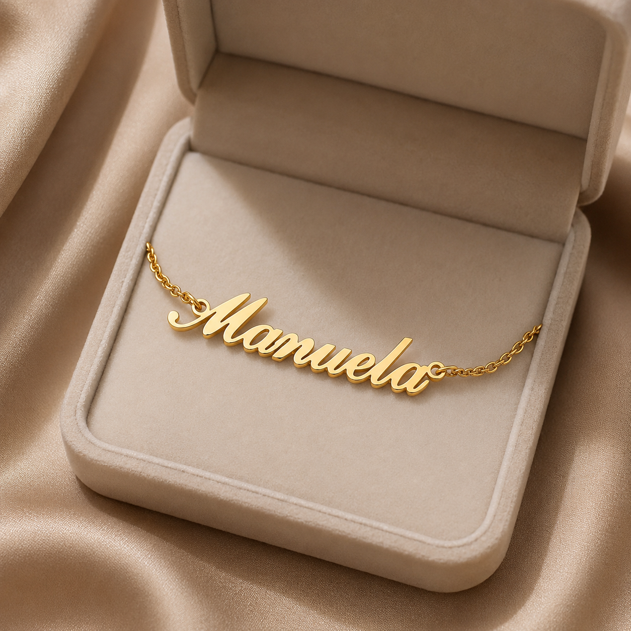 Léa Initial Anklet