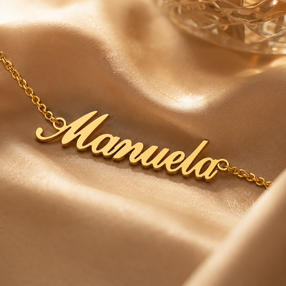 Léa Initial Anklet