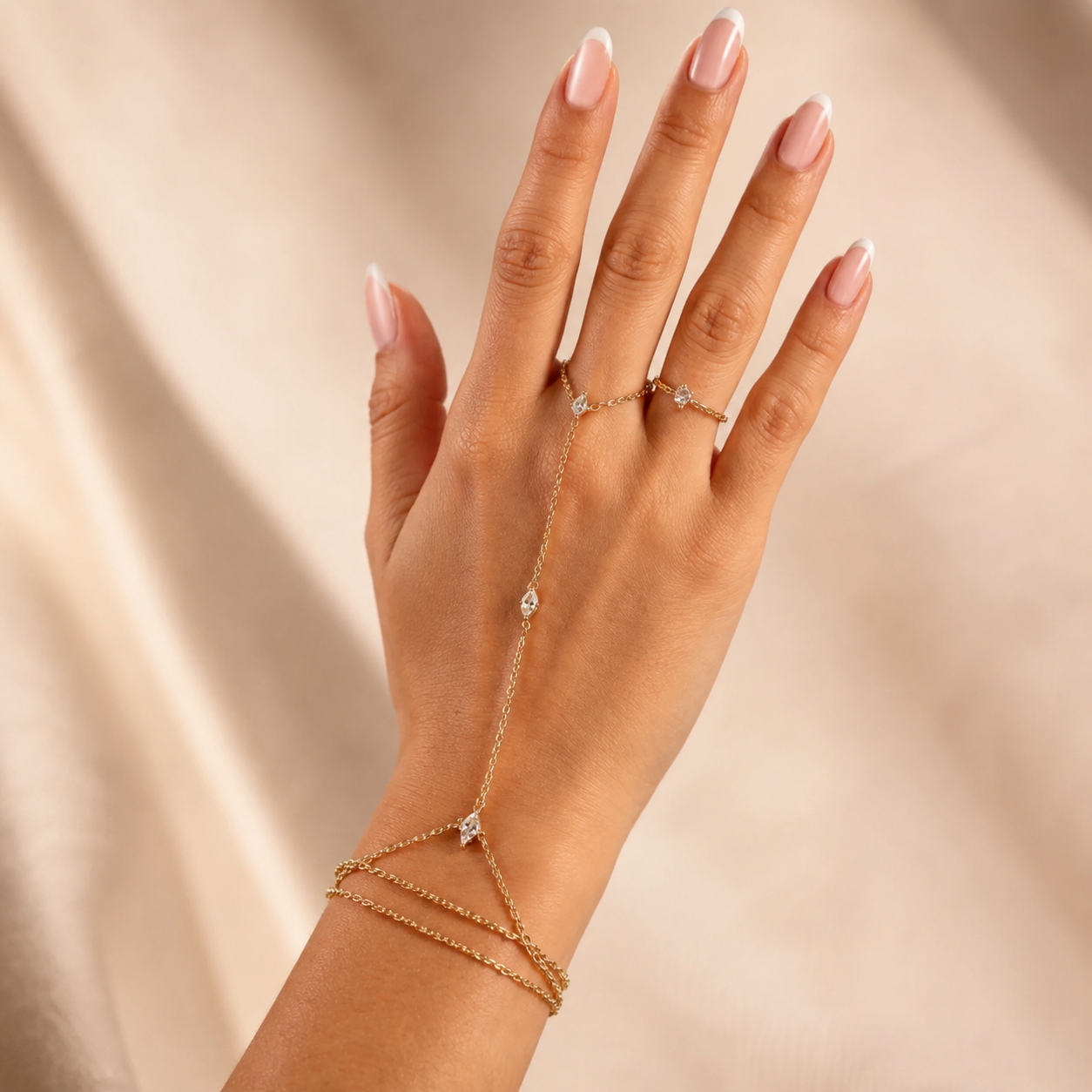 Lucienne Hand Chain Bracelet