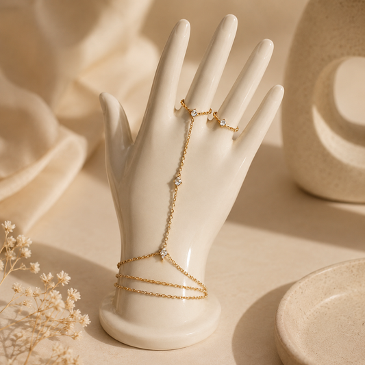 Lucienne Hand Chain Bracelet