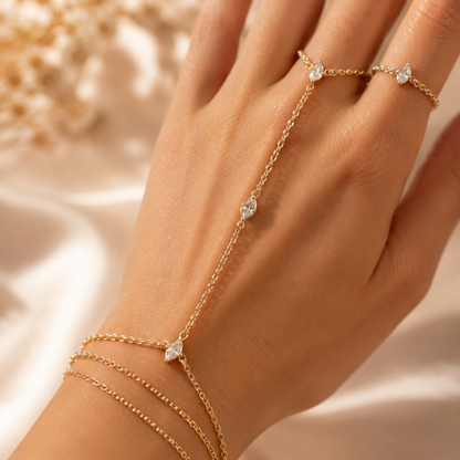 Lucienne Hand Chain Bracelet