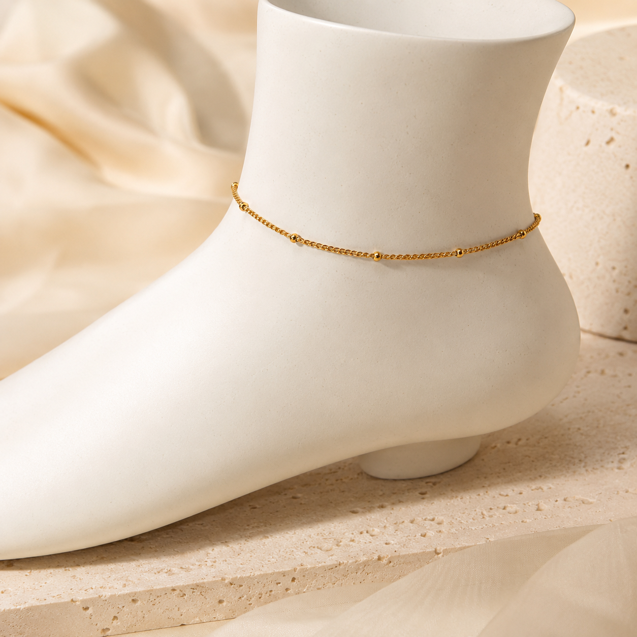 Lune Chain Anklet