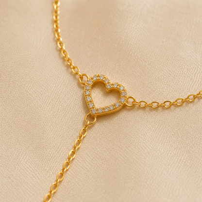Margaux Heart Hand Chain