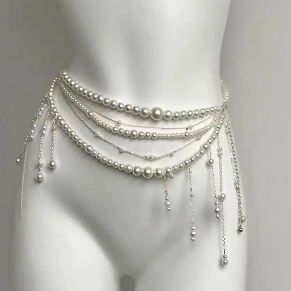 Perle Pearl Waist Chain